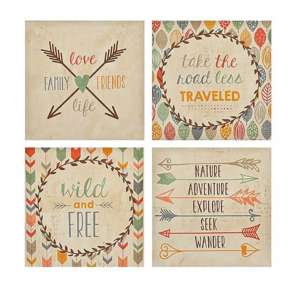 Wild and Free Canvas Art Prints - Picture 1 of 3